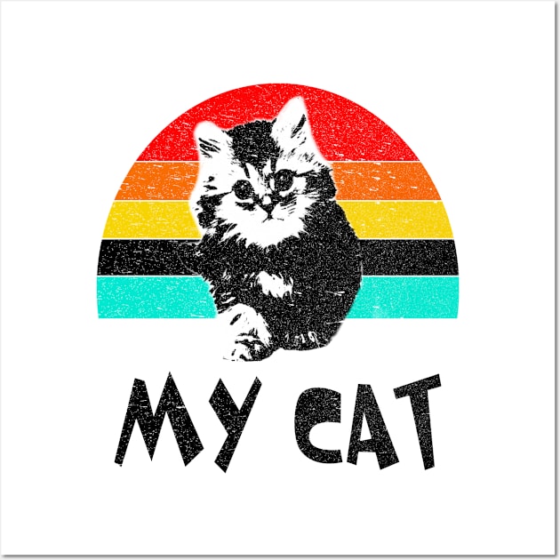 my cat my cat Wall Art by lonway